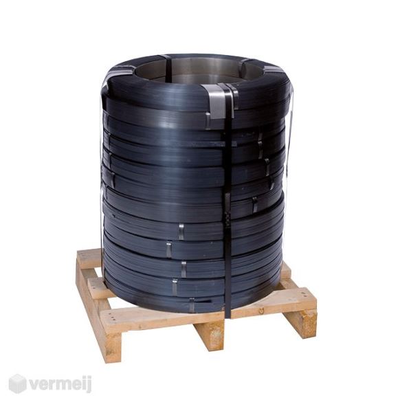 Staalband en machines - STAALBAND (Enkel.v. wikkeling) 13 x 0.4 mm. à 20 kg