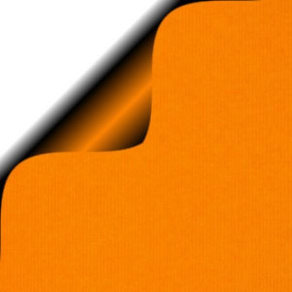 Papierrollen - Rol gekleurd, oranje 50 cm x 200 mtr