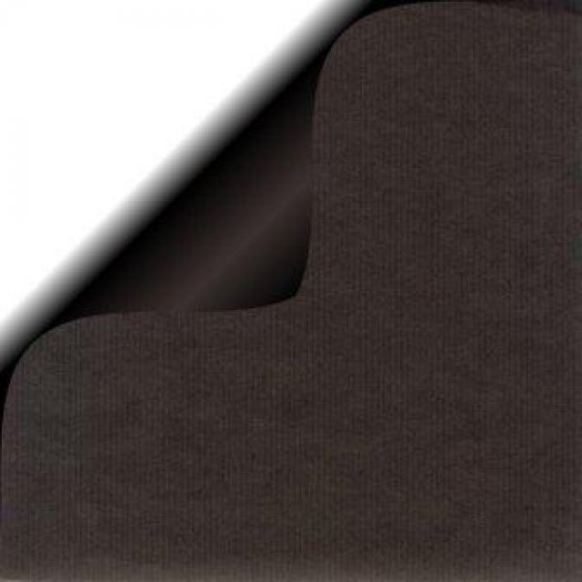 Inpakpapier - Rol gekleurd, zwart 50 cm x 200 mtr