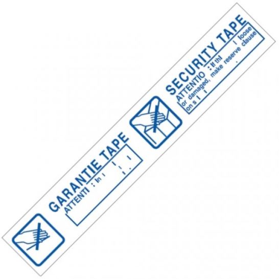 Waarschuwingstape - Tape Garantie tape 50 mm x 66 mtr