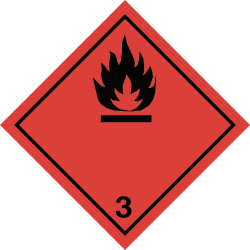 ADR etiketten -  ADR 3.0 Flammable liquid PP