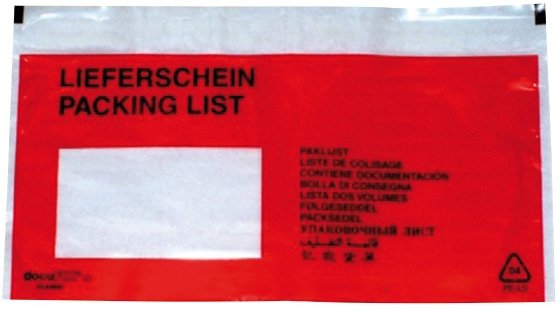 Paklijst enveloppen (zelfklevend) - Lieferschein 24 x 11 cm à 500 st