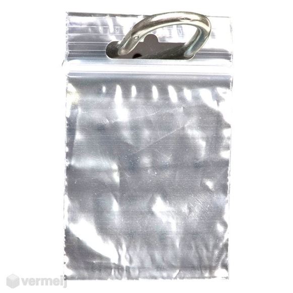 Hersluitbare zakken - Poly Zip bags   5.5 x 6.5 cm 50 mµ met Eurohole à 1000 st