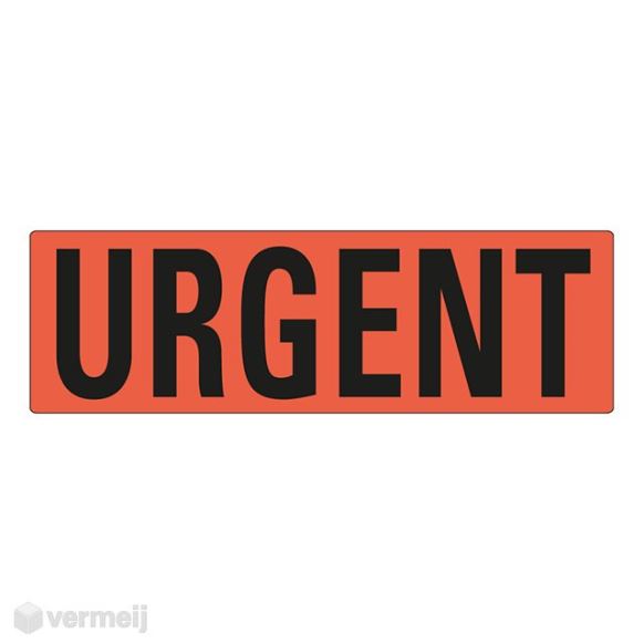 Sticker Urgent