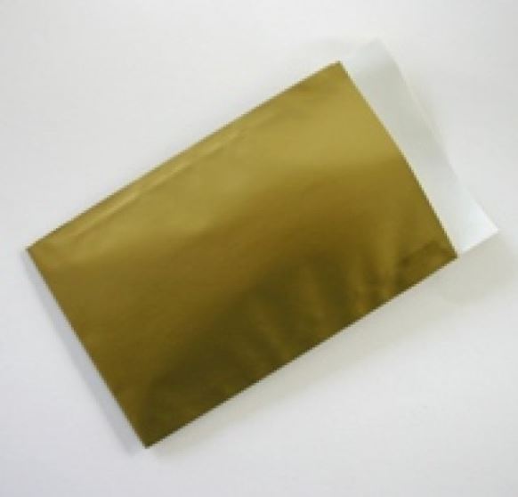 Papieren zakken - Papieren zak glossy goud 7 x 13 cm à 1000 st