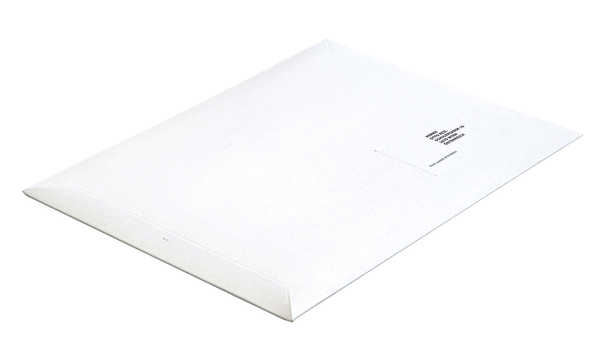 Verdorde film Hilarisch Massief kartonnen envelop 32 x 45.5 cm a3 wit - 8993995