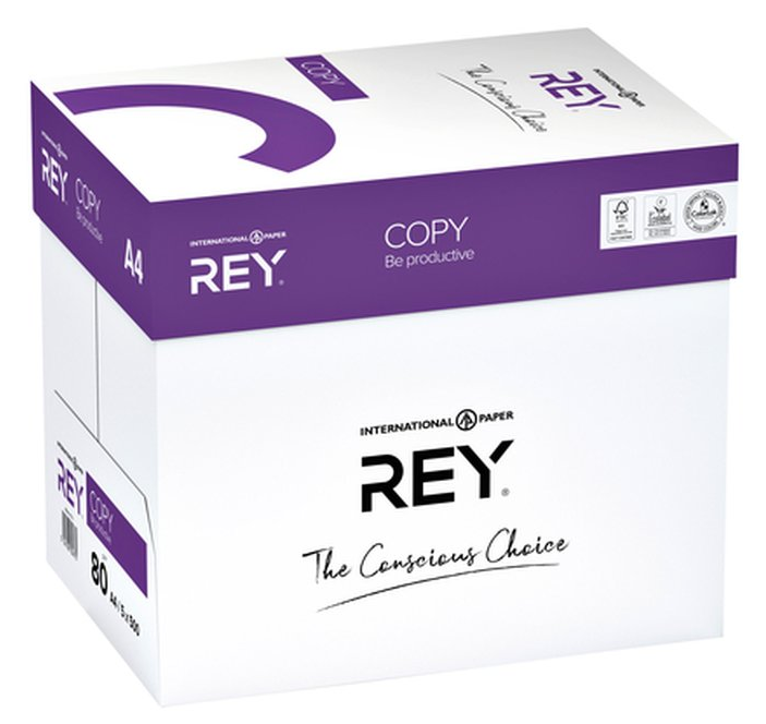 Seraph Technologie Toezicht houden Papier rey regular a4 wit 29.7 x 21 cm 80 gr. - 5043100