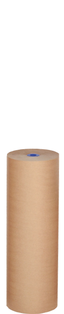 Kraftpapier rollen en vellen - Papier rol natronkraft 50 cm br. x 350 mtr. 70 gr/m2