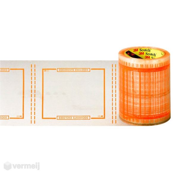 Etiketten beschermingstape - Tape Pouch 150 mm x 66 mtr. 8241/42 venster 150 x 200 mm