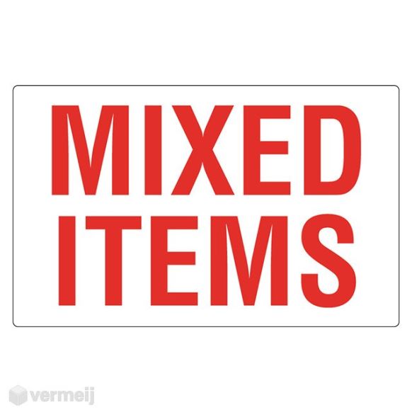 Shipping en attention labels -  MIXED