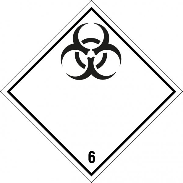 ADR etiketten -  ADR 6.2 Infectious substance PP