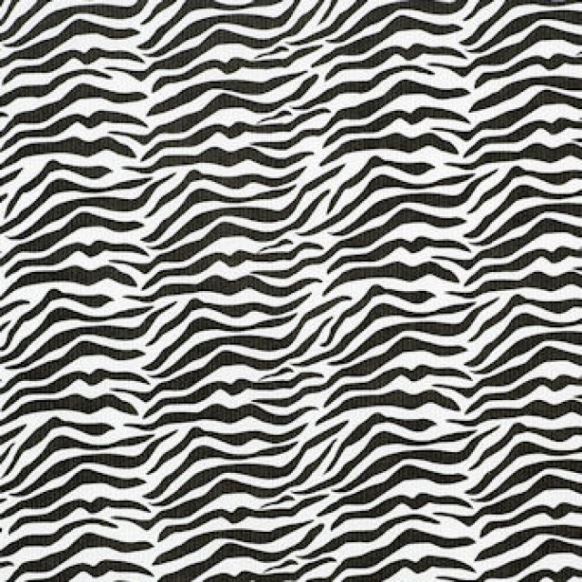 Papierrollen - Rol gekleurd, zwart-wit zebra 50 cm x 200 mtr