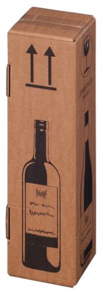 Wijndozen -  Fles verzendverpakking