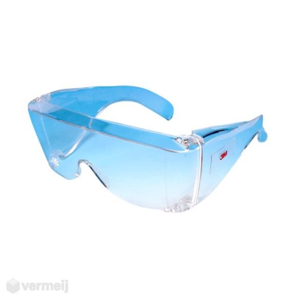 Veiligheidsbril - Type 2700 Overzetbril polycarbonaat HELDER