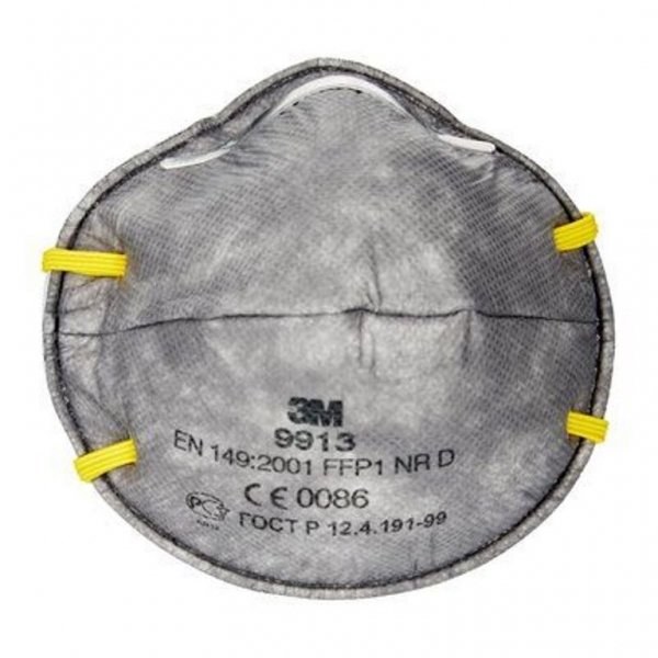 Stofmaskers en mondkapjes - Type 9913 Stofmasker tegen hinderlijke geuren FFP1, NPF=4