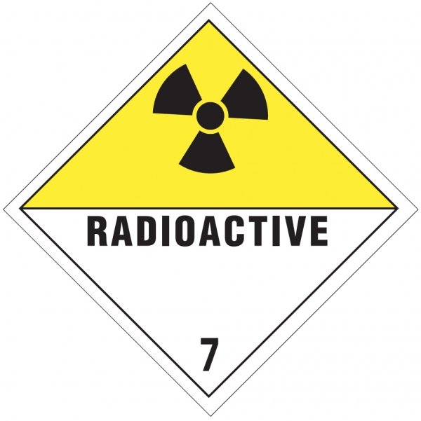 IATA etiketten -  IMO/IATA 7.0 Radioactive PP