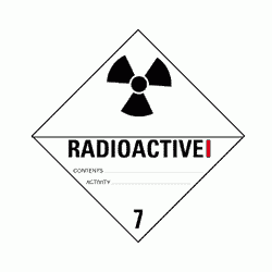 ADR etiketten -  ADR 7.1 Radioactive I PP
