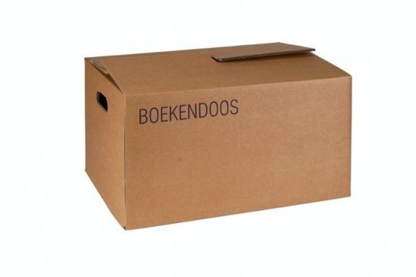 Boekverpakking - Boekendoos bruin 48 x 32 x 25 cm AE 711 10