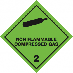IMO etiketten -  IMO/IATA 2.2 Non flammable compressed gas PP