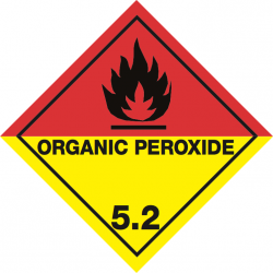 IATA etiketten -  IMO/IATA 5.2 Organic peroxide PP