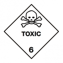 IMO etiketten -  IMO/IATA 6.1 Toxic PP