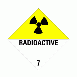 IATA etiketten -  IMO/IATA 7.0 Radioactive PP