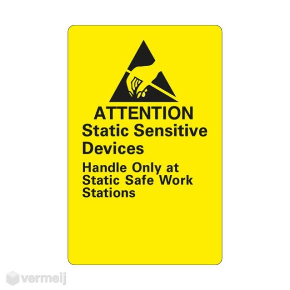 Antistatische zakken -  ESD etiket