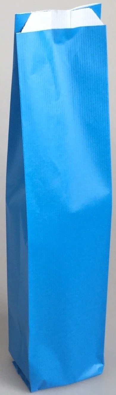 Fleszakken  - Wijnfles zak Blauw 85 x 65 x 425 mm à 250 st