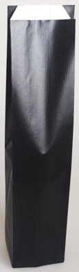 Fleszakken  - Wijnfles zak Zwart 85 x 65 x 425 mm à 250 st