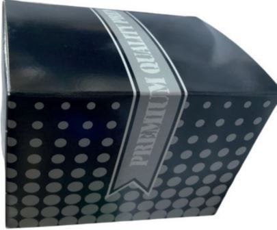 Massieve en duplex dozen - Massieve doos zwart 11 x 8 x 8 cm MA 713 500