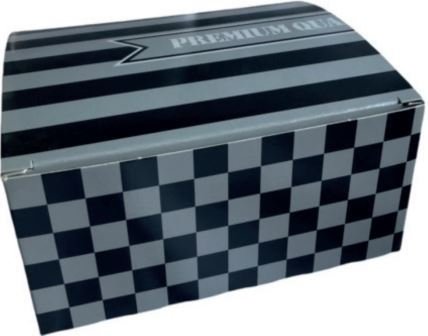 Massieve en duplex dozen - Massieve doos zwart 12.5 x 10.5 x 6 cm MA 713 400