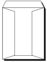 Post enveloppen - Envelop met bordrug 30 x 41 cm wit/wit à 250 st